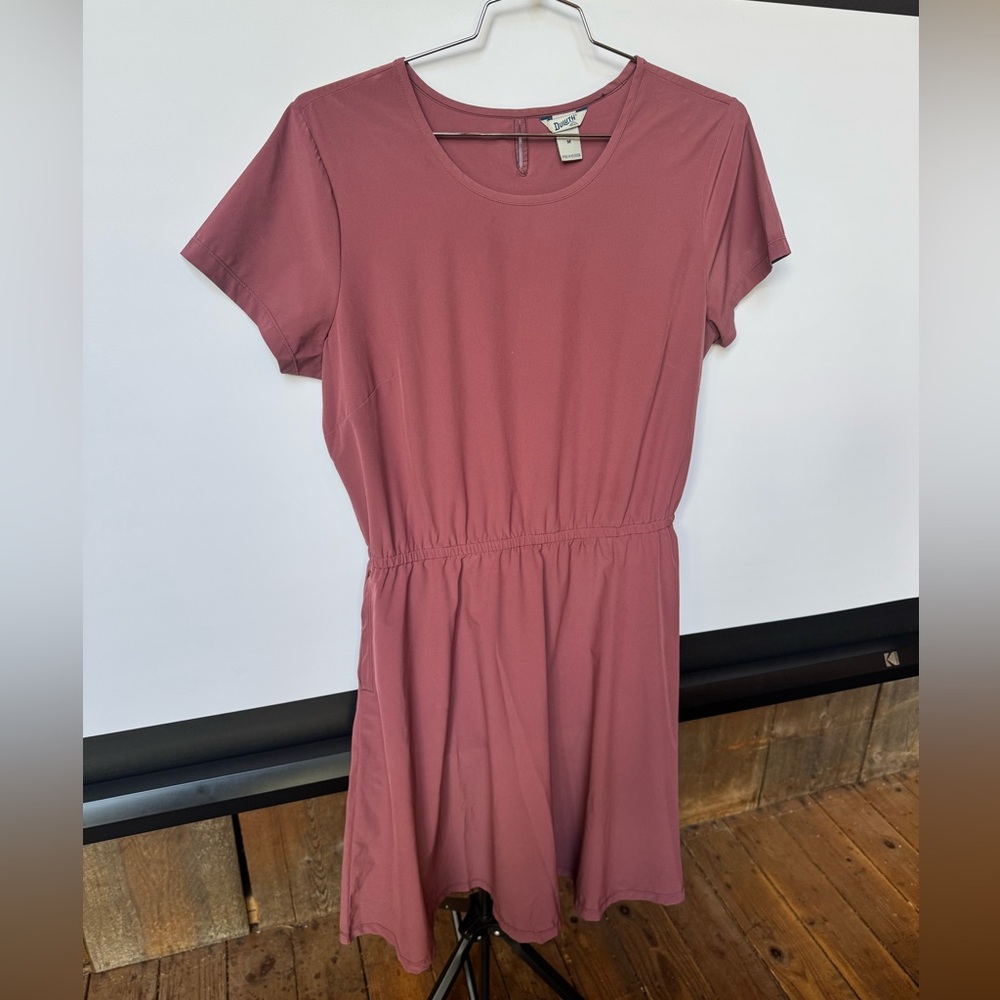 Duluth Trading Co Dusty Rose Flexcellence Travel Dress
